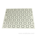 Non-stick reusable heat resistant silicone backing mats